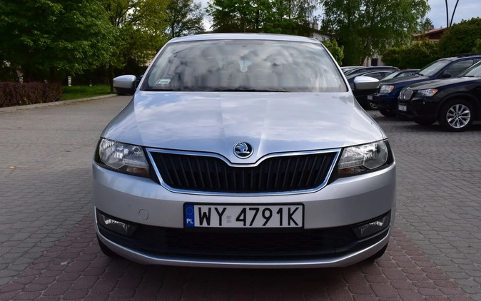 Skoda RAPID cena 42400 przebieg: 147899, rok produkcji 2017 z Rzeszów małe 781